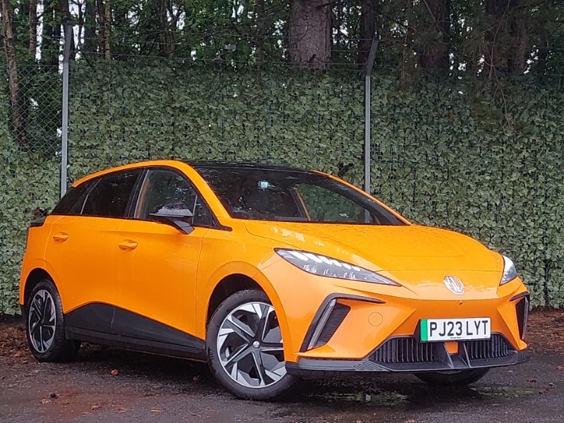 MG MG4 150Kw Trophy Ev Long Range 64Kwh Orange