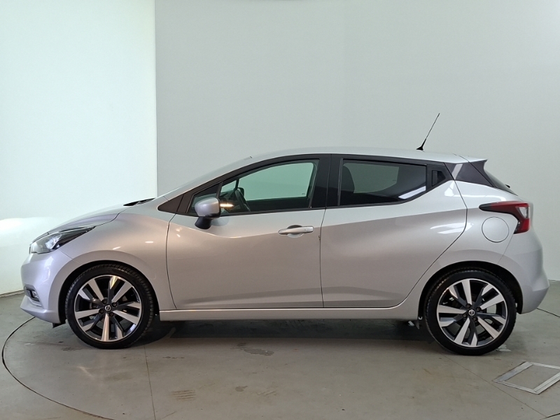Nissan Micra 1.0 Ig-t 92 Tekna Cvt Silver #4