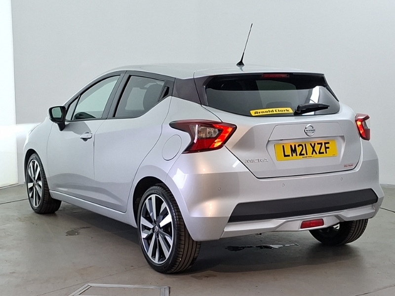 Nissan Micra 1.0 Ig-t 92 Tekna Cvt Silver #2