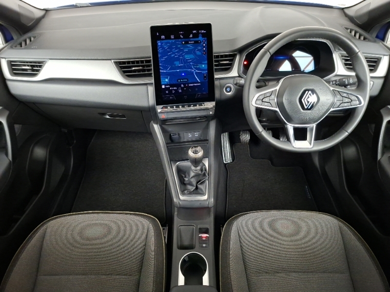 Renault Captur 1.6 E-tech Techno Suv Hybrid Euro Black #3