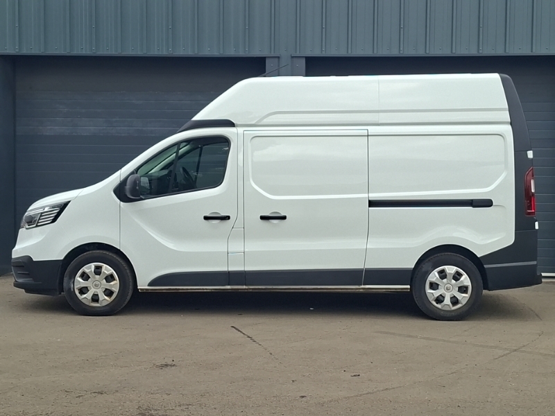 Renault Trafic Lh30 Blue Dci 150 High Roof Start Van SJ24MWW White #4