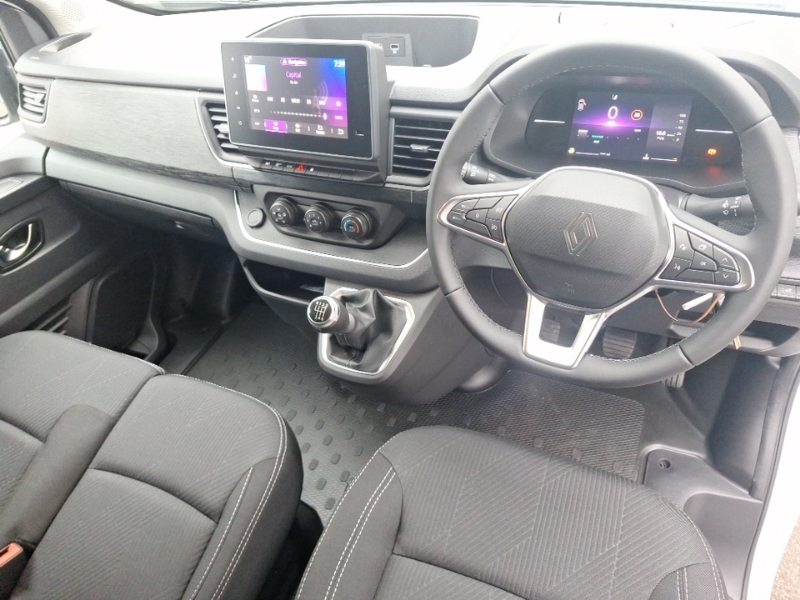Renault Trafic Ll30 Blue Dci 150 Extra Safety Van White #3