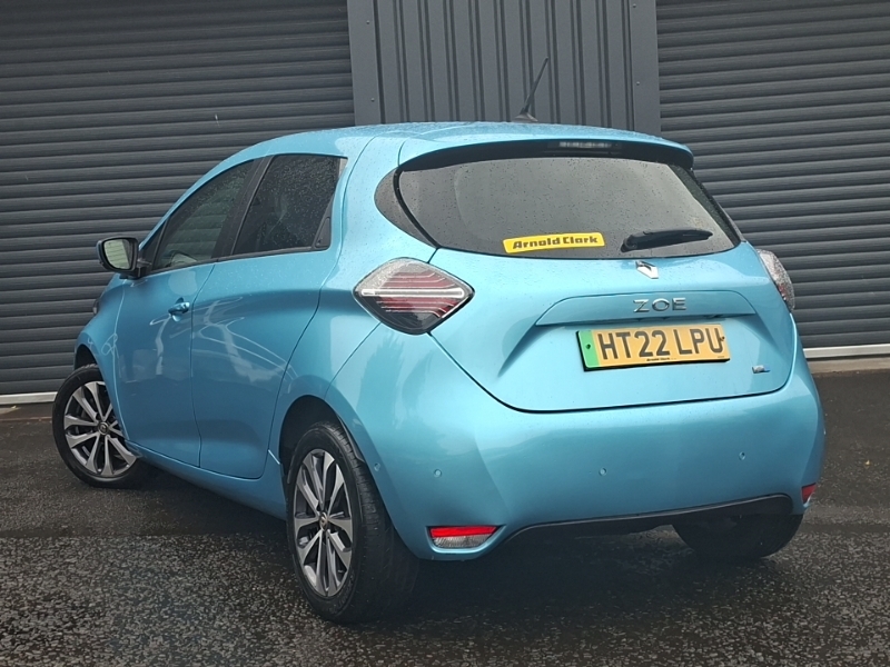 Renault Zoe 100Kw Gt Line R135 50Kwh Rapid Charge Blue #2