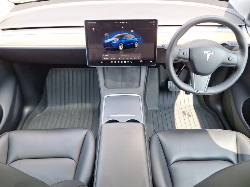Tesla Model Y Long Range Awd Blue #3