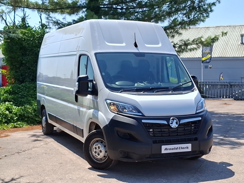 Vauxhall Movano 2.2 Turbo D 140Ps H3 Van Prime White