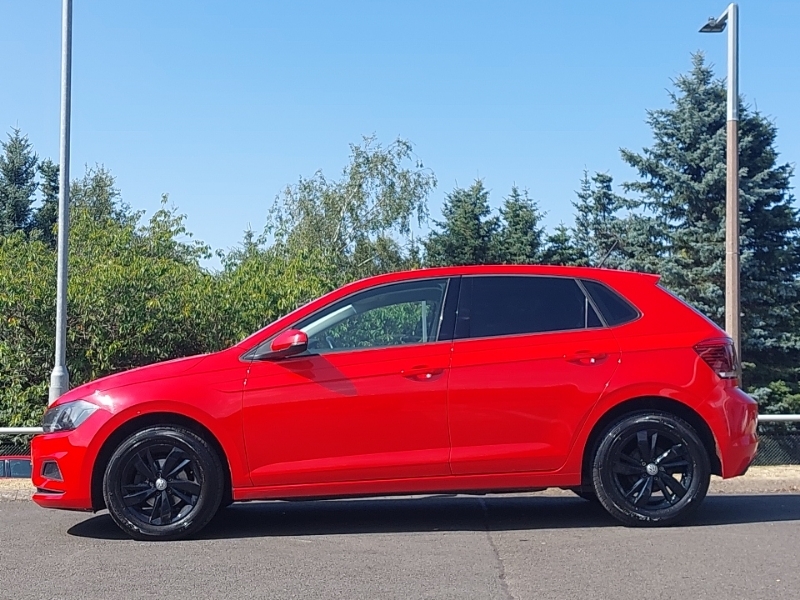Volkswagen Polo 1.0 Evo Se SH19NBM Red #4