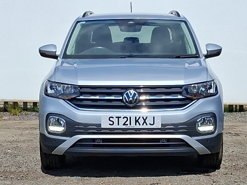 Volkswagen T-Cross 1.0 Tsi 95Ps S Hatchback Multi Function Steeri White #14