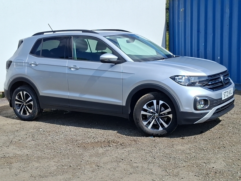 Volkswagen T-Cross 1.0 Tsi 95Ps S Hatchback Multi Function Steeri White #7