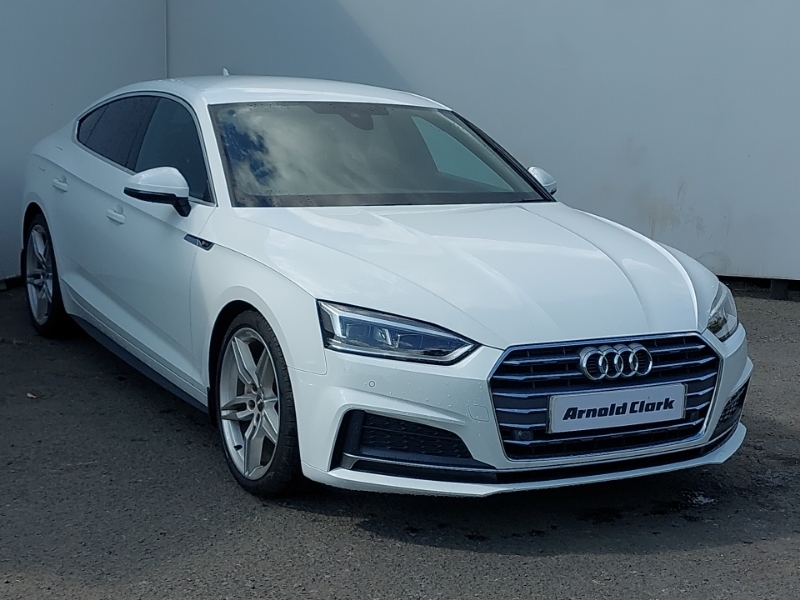 Audi A5 40 Tdi S Line S Tronic White