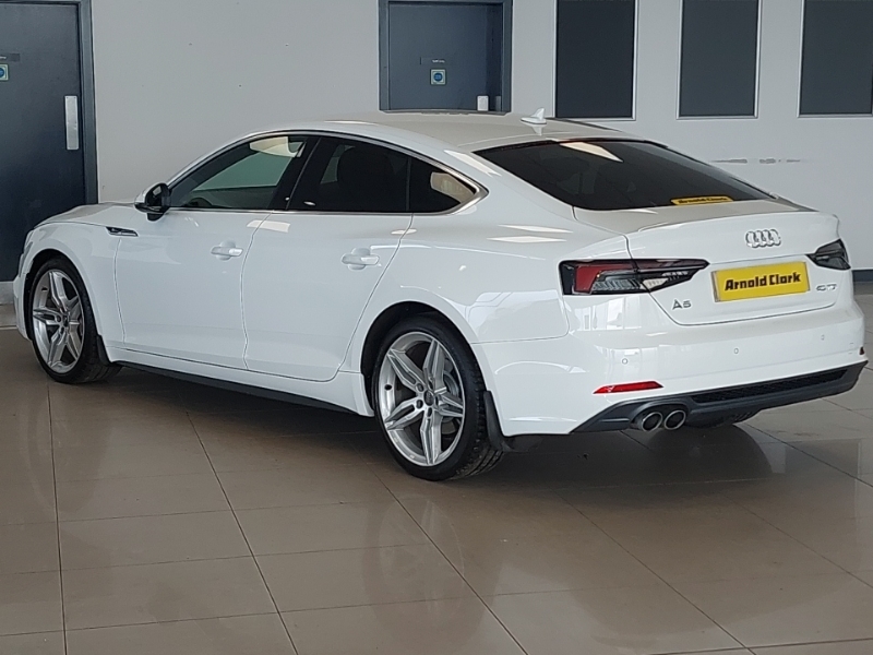 Audi A5 40 Tdi S Line S Tronic SH19VCD White #2