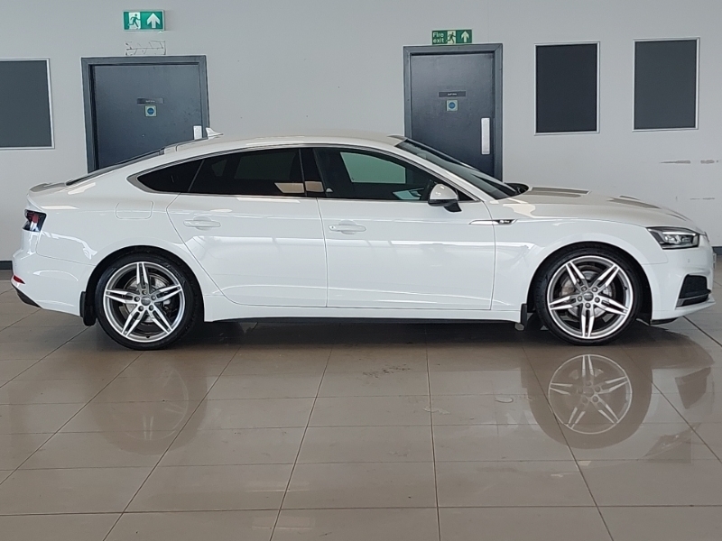 Audi A5 40 Tdi S Line S Tronic SH19VCD White #3