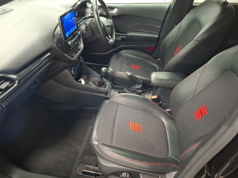 Ford Fiesta 1.0 Ecoboost Hybrid Mhev 125 St-line X Edition SN70KCF Black #5