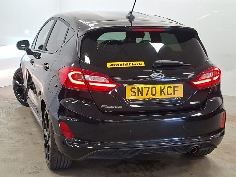 Ford Fiesta 1.0 Ecoboost Hybrid Mhev 125 St-line X Edition SN70KCF Black #2