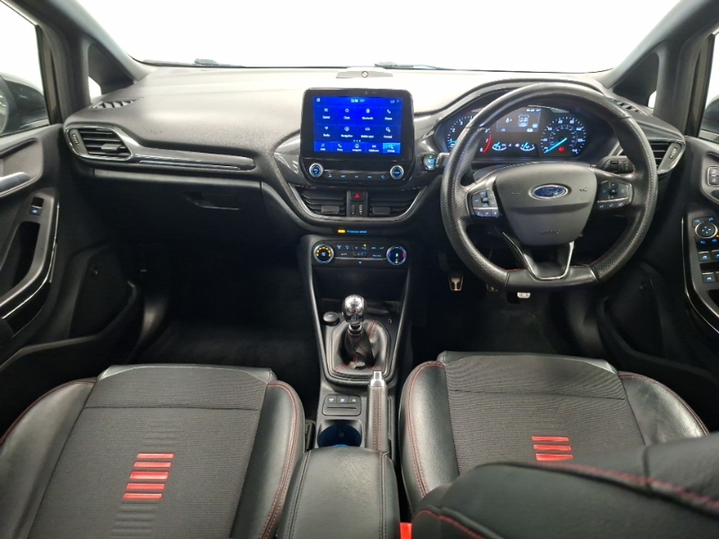 Ford Fiesta 1.0 Ecoboost Hybrid Mhev 125 St-line X Edition SN70KCF Black #3