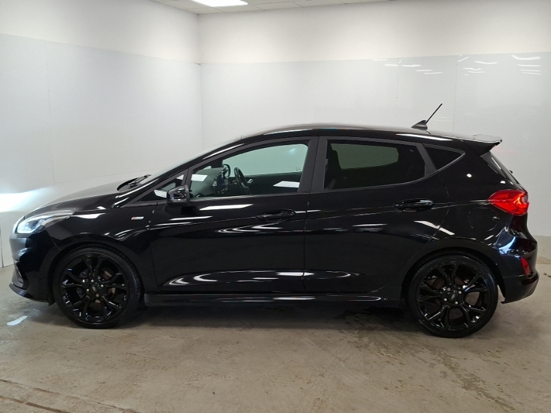 Ford Fiesta 1.0 Ecoboost Hybrid Mhev 125 St-line X Edition SN70KCF Black #4