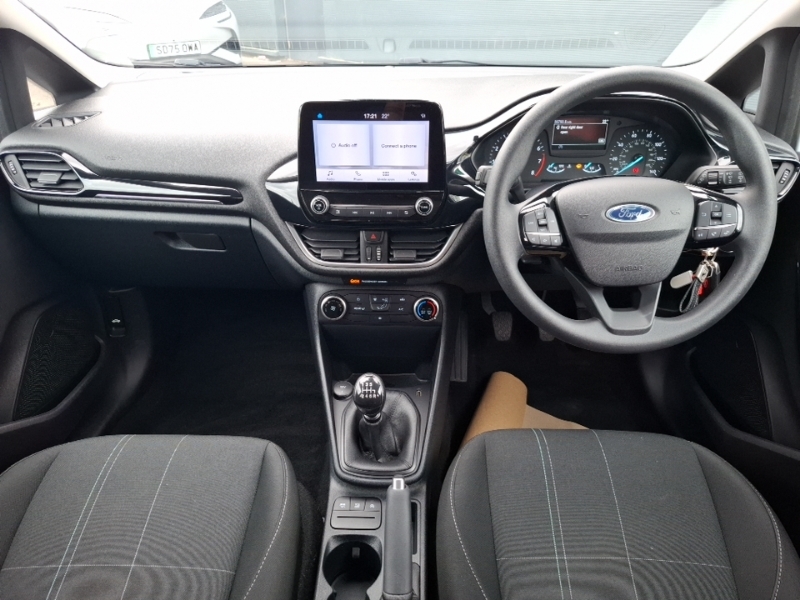 Ford Fiesta 1.0 Ecoboost 95 Trend SD70PXJ White #3