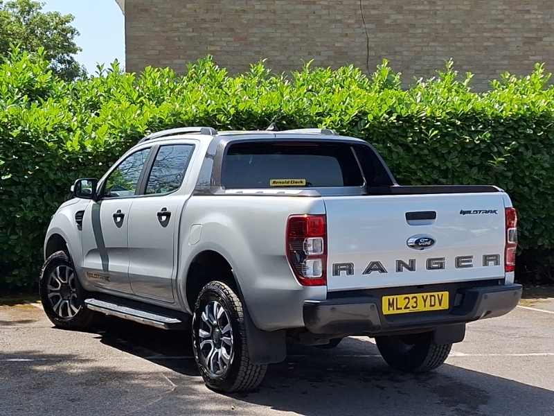 Ford Ranger Pick Up Double Cab Wildtrak 2.0 Ecoblue 213 ML23YDV Silver #2