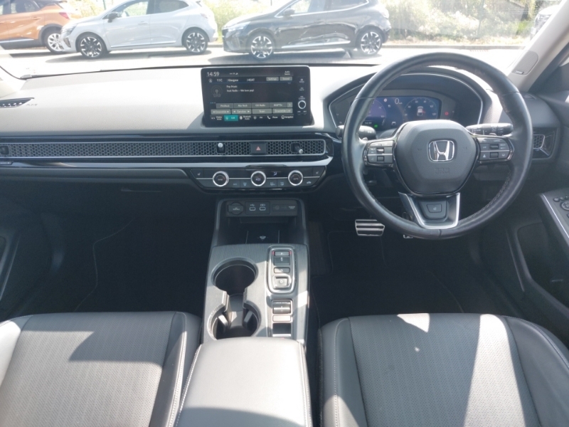 Honda Civic 2.0 Ehev Advance Cvt Red #3
