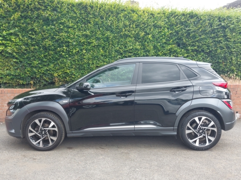 Hyundai Kona 1.0 Tgdi 48V Mhev Premium NH21JLO Black #4