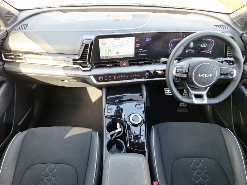 Kia Sportage 1.6T Gdi 241 Phev Gt-line Awd YY75KDV Silver #3