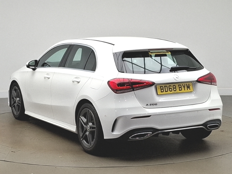Mercedes-Benz A Class A200 Amg Line Executive BD68BYM White #2