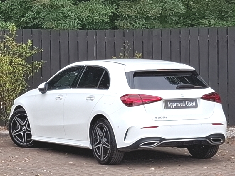 Mercedes-Benz A Class A200d Amg Line Executive White #2