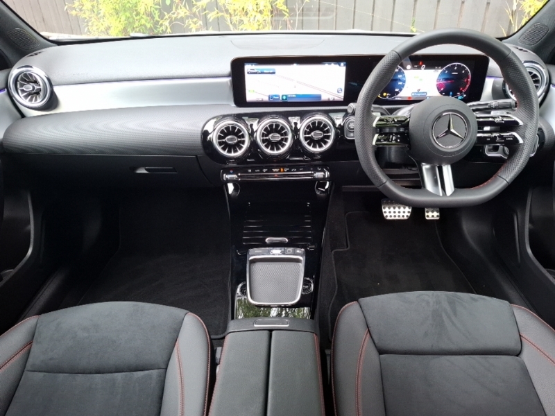 Mercedes-Benz A Class A200d Amg Line Executive White #3