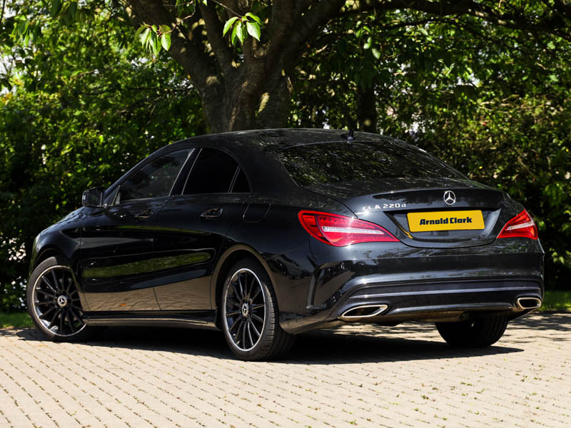Mercedes-Benz CLA Class Cla 220D Amg Line Night Edition Tip Black #2