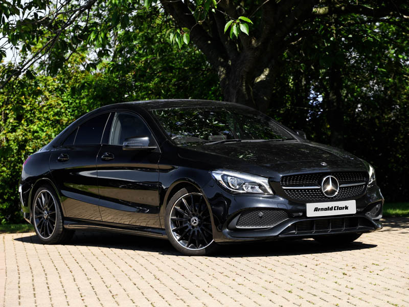 Mercedes-Benz CLA Class Cla 220D Amg Line Night Edition Tip Black