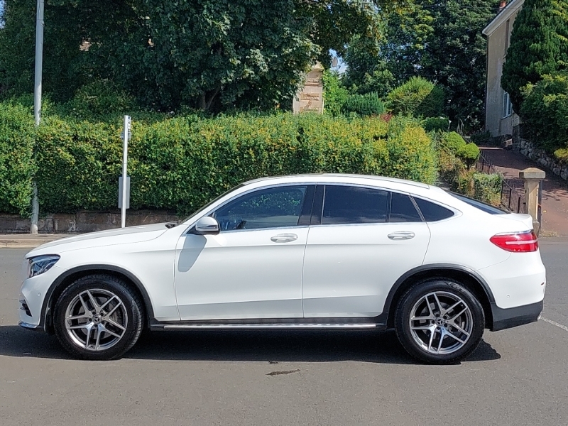 Mercedes-Benz GLC Class Coupe 220D 4Matic Amg Line Premium 9G-t SL19WHG White #4