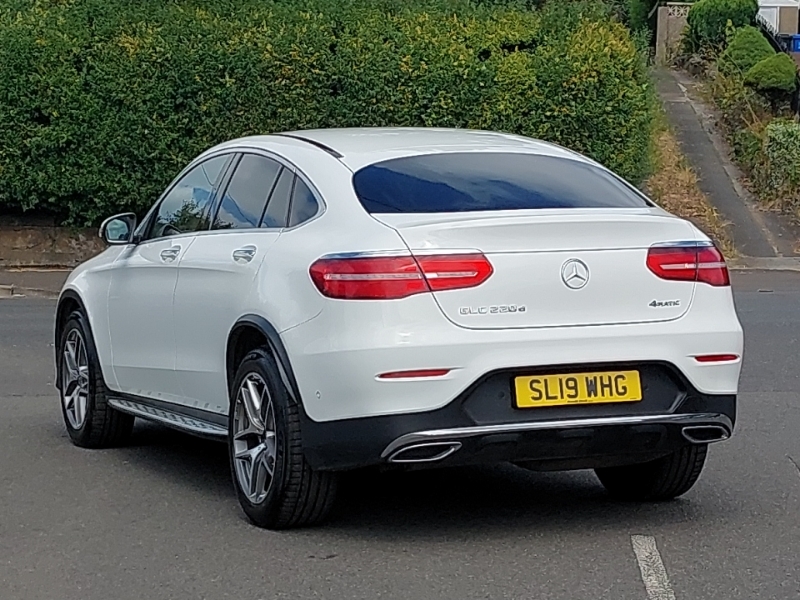 Mercedes-Benz GLC Class Coupe 220D 4Matic Amg Line Premium 9G-t SL19WHG White #2