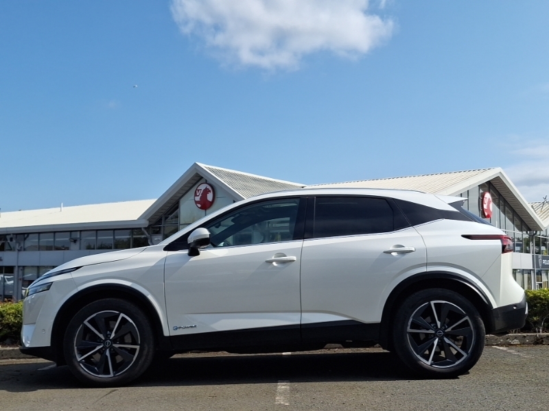 Nissan Qashqai 1.5 E-power Tekna CF23JWP White #4