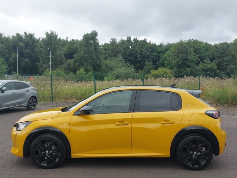 Peugeot 208 1.2 Puretech 130 Gt Premium Eat8 NX22XSG Yellow #4