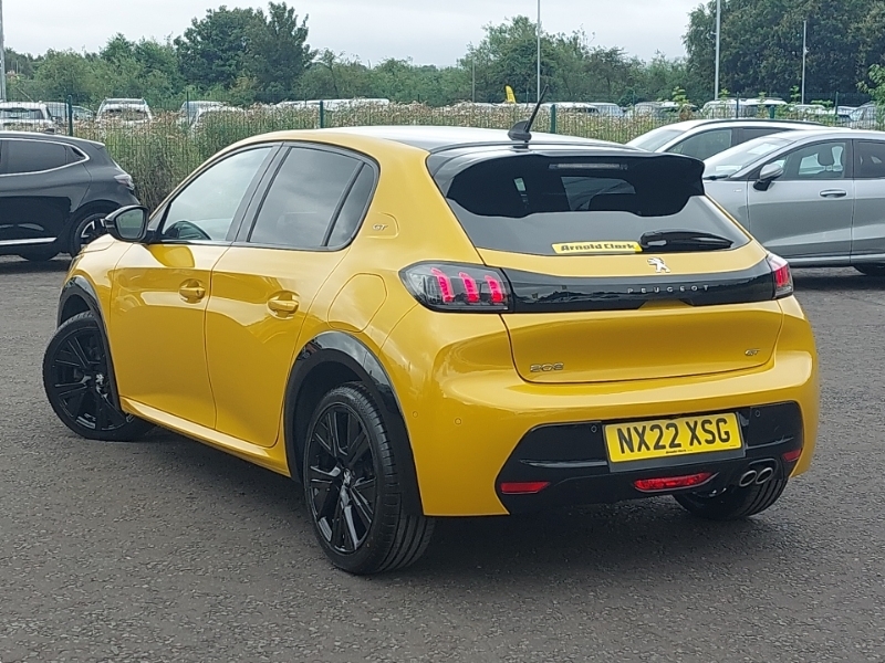 Peugeot 208 1.2 Puretech 130 Gt Premium Eat8 NX22XSG Yellow #2