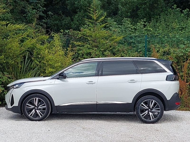 Peugeot 5008 1.5 Bluehdi Gt Premium Eat8 White #4