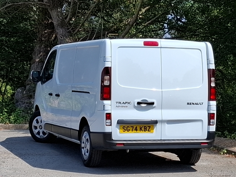 Renault Trafic Ll30 Blue Dci 130 Advance Safety Van White #2