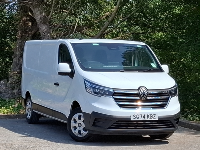 Renault Trafic Ll30 Blue Dci 130 Advance Safety Van White