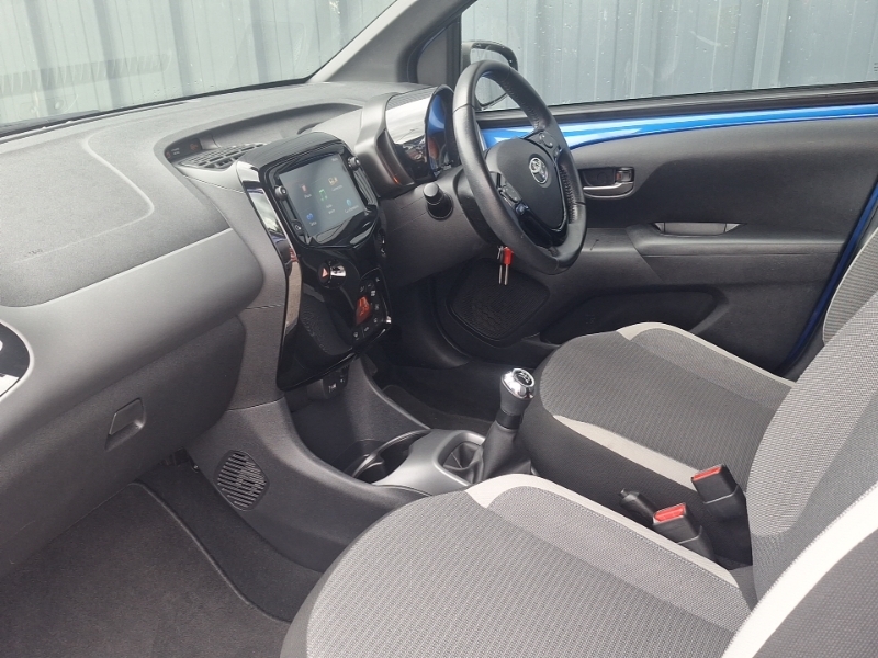 Toyota Aygo 1.0 Vvt-i X-trend Tss Blue #5