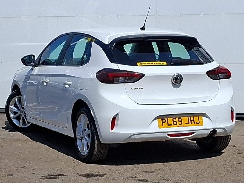 Vauxhall Corsa 1.2 Turbo Se Nav PL69JHJ White #2