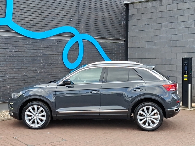 Volkswagen T-Roc 1.6 Tdi Sel Grey #4