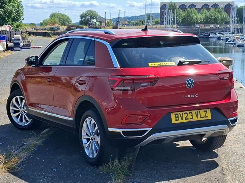 Volkswagen T-Roc 1.5 Tsi Style BV23VLZ Red #2