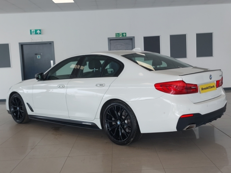 BMW 5 Series 520D M Sport SE67AUH White #2