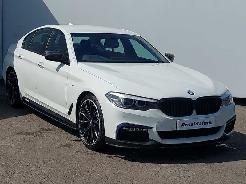 BMW 5 Series 520D M Sport White