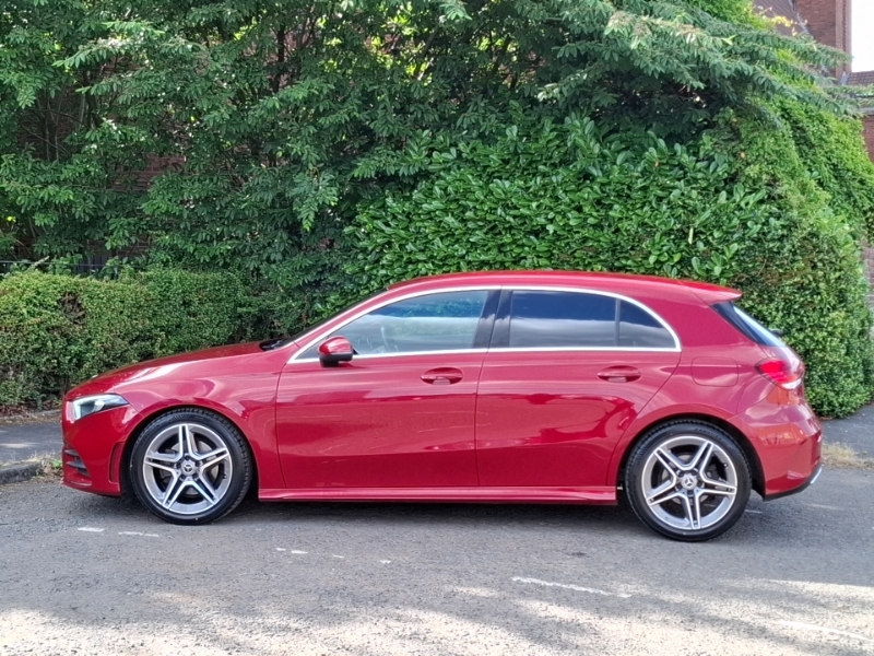 Mercedes-Benz A Class A180 Amg Line SN70OMV Red #4