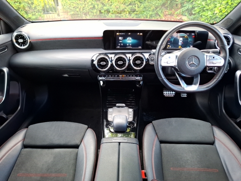 Mercedes-Benz A Class A180 Amg Line SN70OMV Red #3