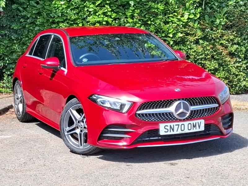 Mercedes-Benz A Class A180 Amg Line Red