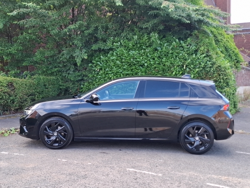 Vauxhall Astra 1.2 Turbo 130 Gs NU23CPV Black #4