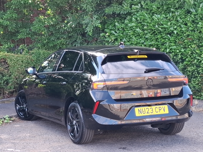 Vauxhall Astra 1.2 Turbo 130 Gs NU23CPV Black #2