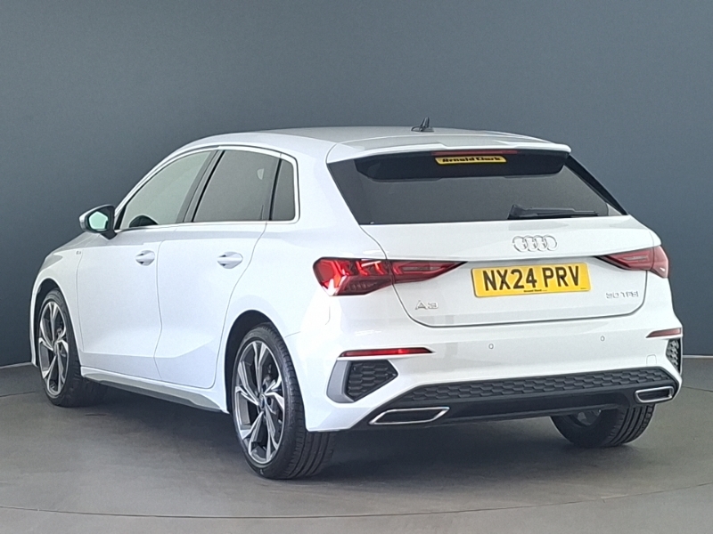 Audi A3 30 Tfsi S Line S Tronic White #2