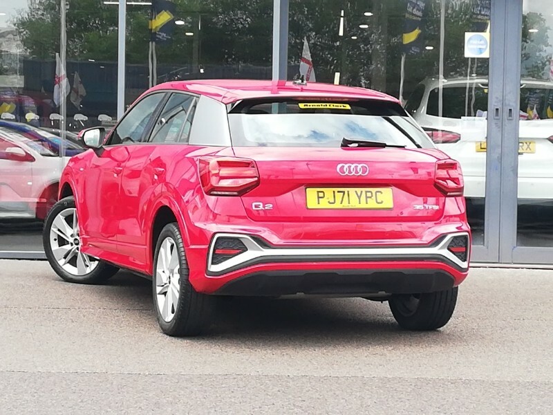 Audi Q2 35 Tfsi S Line Red #2